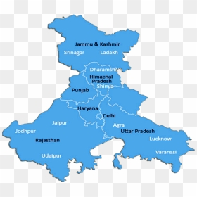 India Map Png Blue, Transparent Png - india map png image