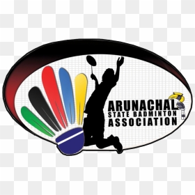 New Logo Of Asba - Arunachal State Badminton Association, HD Png Download - badminton logo png