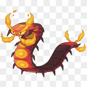 Ilustración De Centiskorch - Pokemon Centiskorch, HD Png Download - humo blanco png