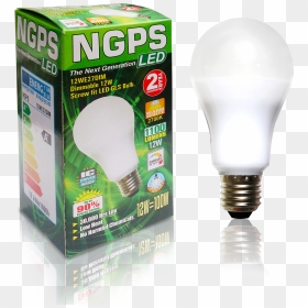 Light Bulb Box Png , Png Download - Compact Fluorescent Lamp, Transparent Png - led bulbs png