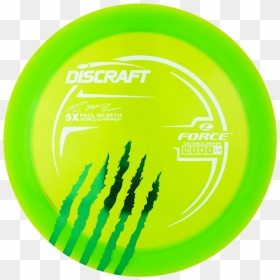 5xzforce 1 - Paul Mcbeth 5x Disc, HD Png Download - disc golf basket png