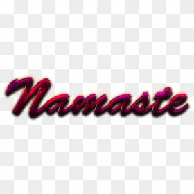Namaste Png Photo - Calligraphy, Transparent Png - namaste hands png