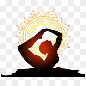 Sun Clipart Yoga - Yoga Logo Png, Transparent Png - sun clipart for kids png