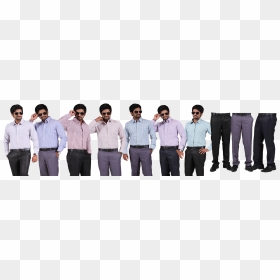 Tommy Hunter Bravo 10 Pcs Mens Dress Material Collections - Formal Wear, HD Png Download - mens wear png