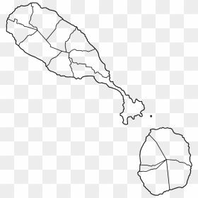 Map Of St Kitts, HD Png Download - special offer blank tag png