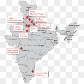 India Map, HD Png Download - india map png image