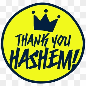 Thank You Hashem Sticker, HD Png Download - thank you logo png