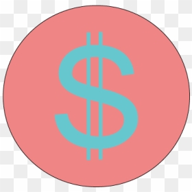 Money Icon - Circle, HD Png Download - blood drop icon png