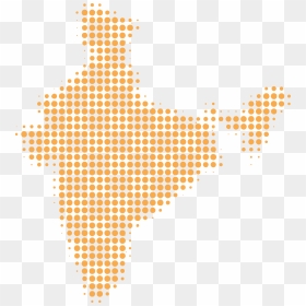 India-map - Estrella De La Vida Pixel Art, HD Png Download - india map png image