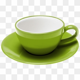 Tea Cup And Saucer Png, Transparent Png - green tea cup png