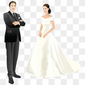 Wedding Planner Checklist, Silhouette Art, Wedding - Жених И Невеста Клипарт, HD Png Download - marriage png images