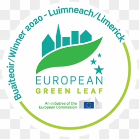 European Grean Leaf City Winner 2020 - European Green Capital, HD Png Download - green leaf design png