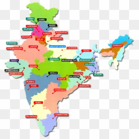 India Map Hd, HD Png Download - india map png image