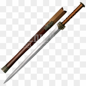 Han Battle Sword, Transparent Png - Han Dynasty Chinese Sword, Png Download - talvar png