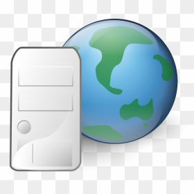 Web Server Icon, HD Png Download - world wide web globe png