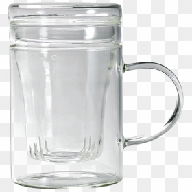 Transparent Tea Glass - Single Serving Tea Infuser, HD Png Download - tea glass png