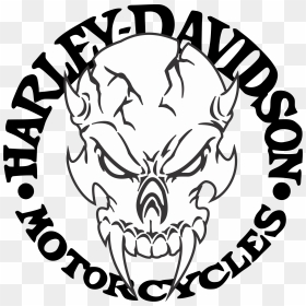Picture Stock Pin By Bruce Jackson - Skull Harley Davidson Logo, HD Png Download - harley davidson bike png