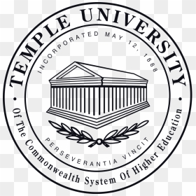 Temple University Philadelphia Logo, HD Png Download - temple bells png