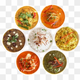 Transparent Indian Food Png - Indian Dishes, Png Download - veg png