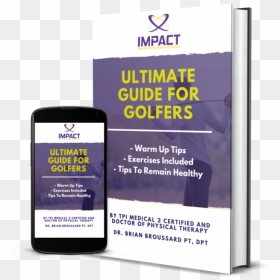 Ultimate Guide For Golfers Cover 3d - Shoulder Pain, HD Png Download - doctor symbol 3d png