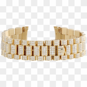 Rolex Watch Diamond Bland, HD Png Download - ladies fancy bangles png