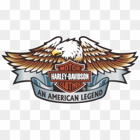 Vector Harley Davidson Logo, HD Png Download - harley davidson bike png