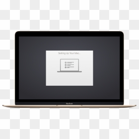 Macos Setup, HD Png Download - apple laptop png images