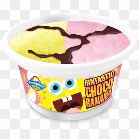 Sponge Bob 3d Cup Wi - Es Krim Campina, HD Png Download - ice cream in a bowl png