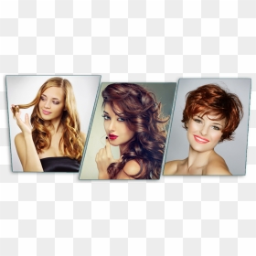 Beauty Parlour Women Png , Png Download - Beauty Parlour Hair Style Png, Transparent Png - ladies hair png