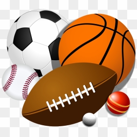Sport Balls Clipart, HD Png Download - sports clip art png