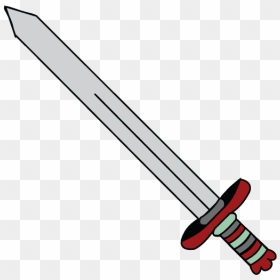 How To Draw Sword - Simple Drawing Of A Sword, HD Png Download - talvar png