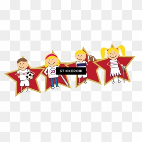 Kids Sport Activities Sports - Sports Background For Kids, HD Png Download - sports clip art png