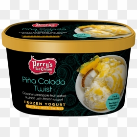 Piña Colada Twist - Perry's Peanut Butter Ice Cream, HD Png Download - ice cream in a bowl png