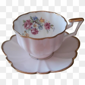 Vintage Tea Cup Png, Transparent Png - tea glass png