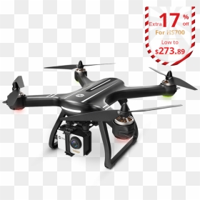 Holy Stone Hs700 Fpv Drone With 1080p Hd Camera Live - Holy Stone Hs700, HD Png Download - drone camera png