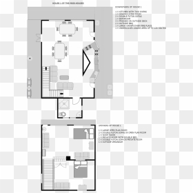 House 1 Floor Plan-3 - Floor Plan, HD Png Download - sofa plan png