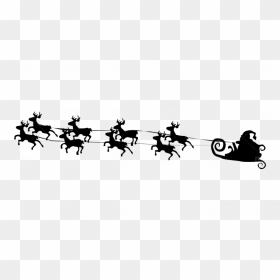Flying Santa Claus Png, Transparent Png - flying santa claus png