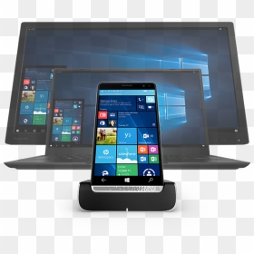 Handphone And Computer, HD Png Download - desktop pc png