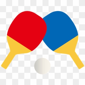 Table Tennis Sports Clipart - 卓球 イラスト フリー, HD Png Download - sports clip art png
