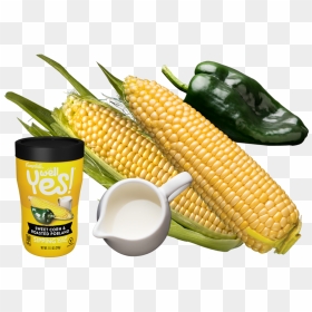 Well Yes Sweet Corn & Roasted Pablano Sipping Soup - Well Yes Sipping Soup Campbell's, HD Png Download - sweet corn png
