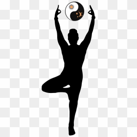 Kali Goddess Yoga Final Logo - Silhouette, HD Png Download - goddess lakshmi png