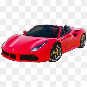 Ferrari 488 Spider Png, Transparent Png - ferrari car png