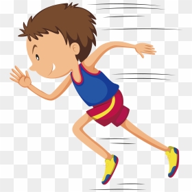 Sport Clipart Long Jump - Running Clipart, HD Png Download - sports clip art png