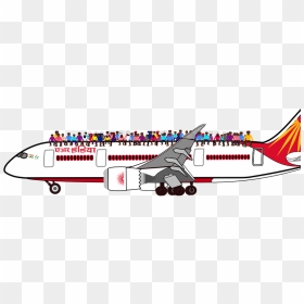 Air India Alert Now, Get & - Airplane Air India Png, Transparent Png - discount offer png