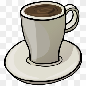 Clipart Cup Tea Biscuit - Tea Cup Cartoon Png, Transparent Png - vhv