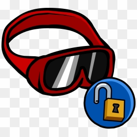 Club Penguin Rewritten Wiki - Club Penguin Ski Goggles, HD Png Download - googles png