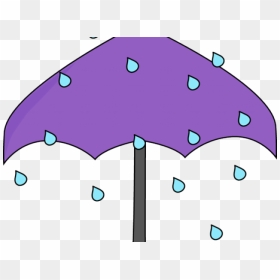 Rain Clipart Stormy - Transparent Umbrella Clipart Png, Png Download - rain umbrella png