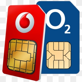 Vodacom Contract Sim Card, HD Png Download - sim png