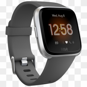 Fitbit Versa Lite Charcoal, HD Png Download - watch png image
