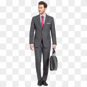 Coat Pant Png Transparent Image - Grey Lucifer Suits, Png Download - coat pant png